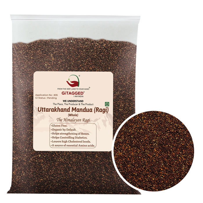 Uttarakhand Mandua Himalayan Ragi Organic By Default GiTAGGED