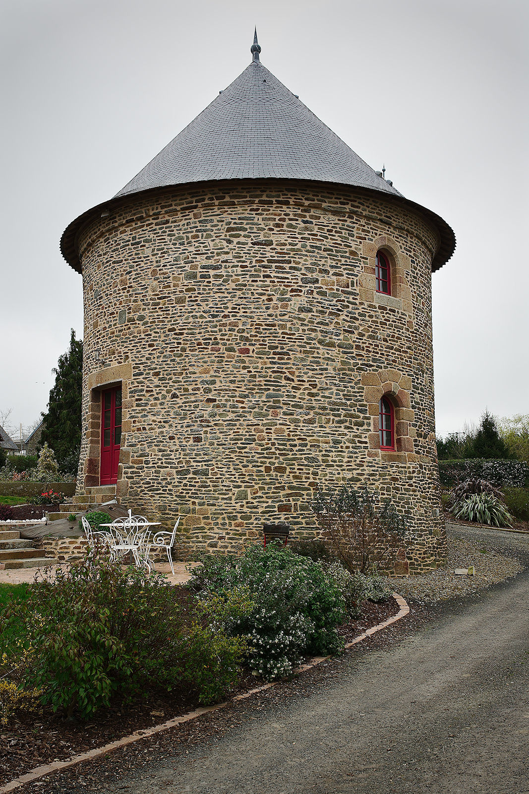 Le pigeonnier du Grand Manoir, hébergement insolite en baie du Mont
