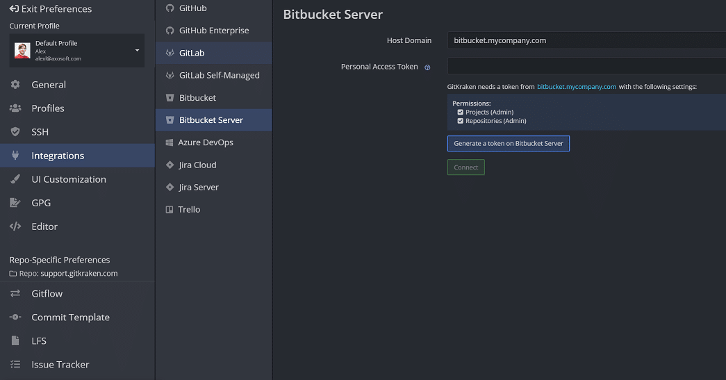 Bitbucket Integrations Using Bitbucket with GitKraken Git Client
