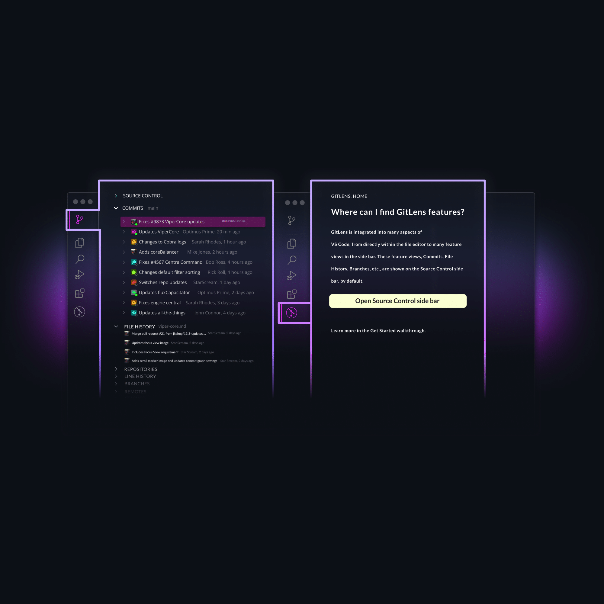 GitLens Free Git Extension for Visual Studio Code