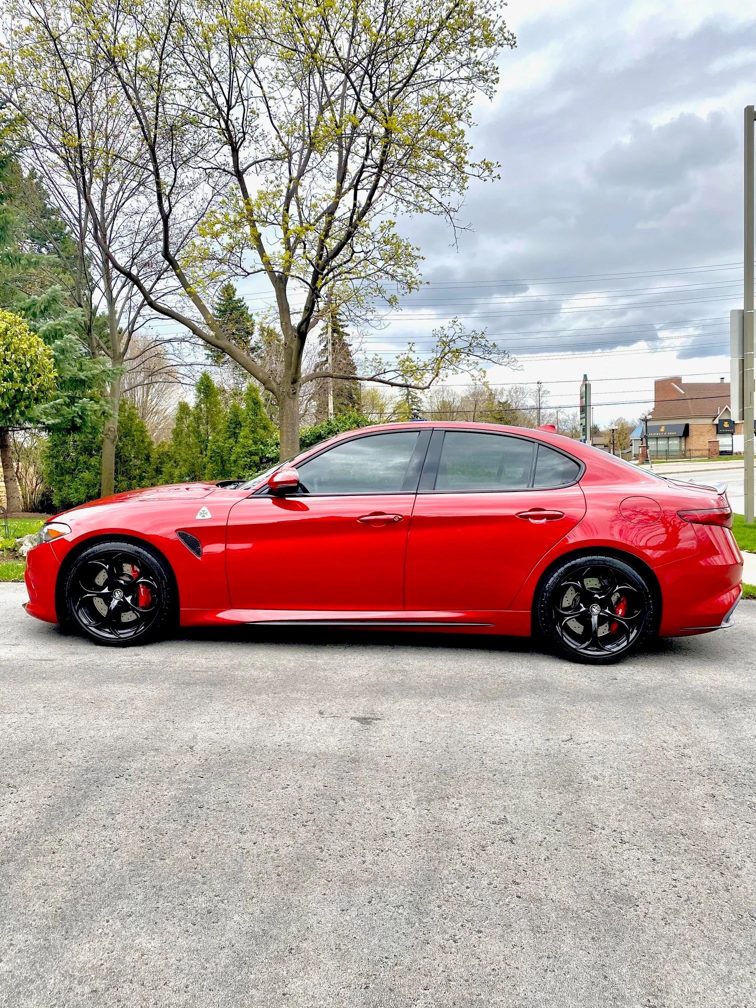 5 Hole Wheels painted black Alfa Romeo Giulia Forum