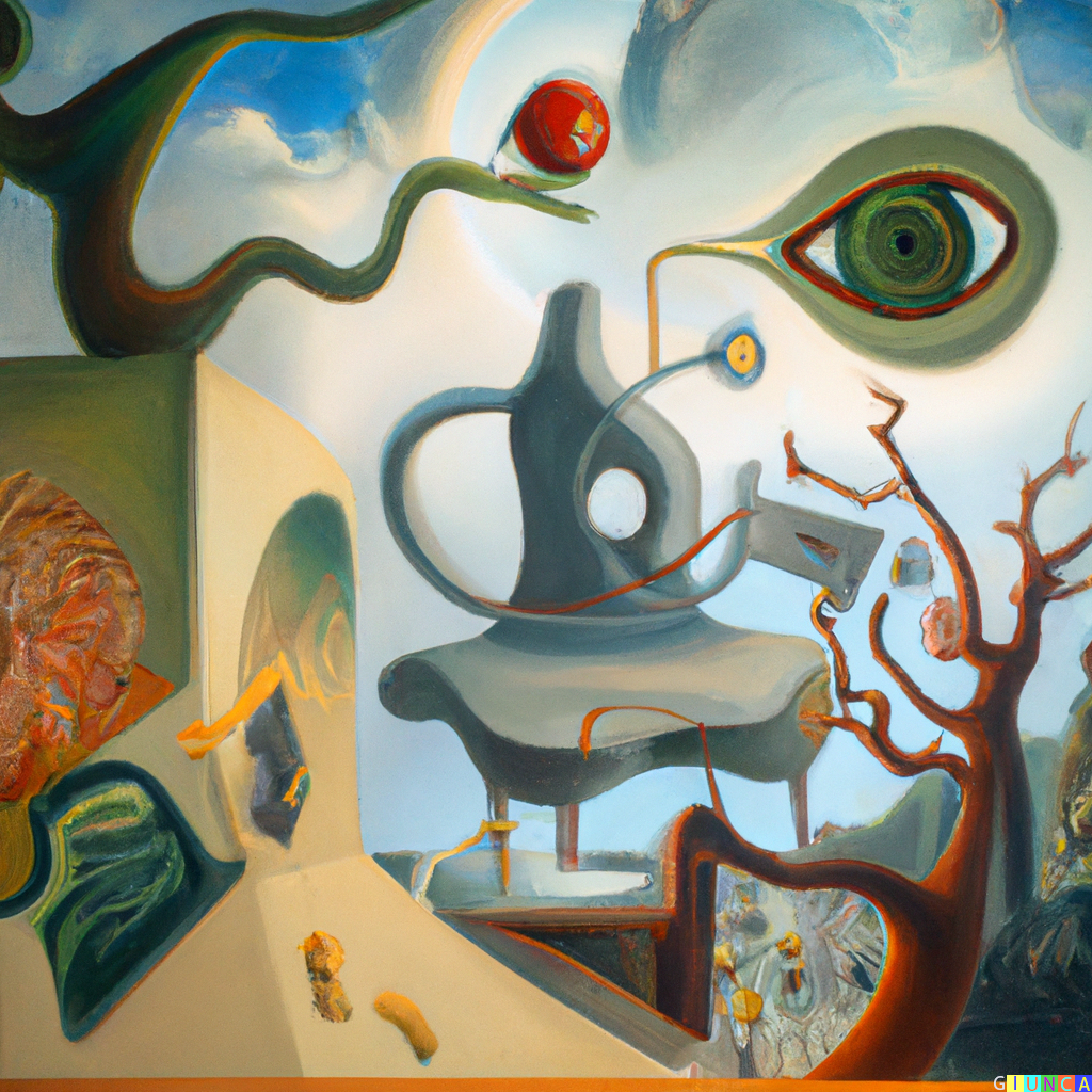 An Experiment In Surreal AI Art Dada Made Me Do It! 180 Books Blog