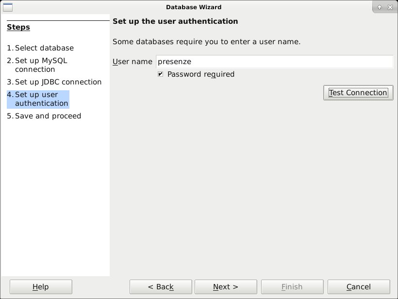 Connect LibreOffice Base to a MariaDB or MySQL RDBMS