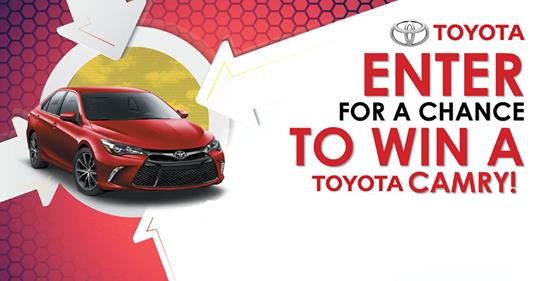 2019 toyota camry Giveaway Giveaway Monkey