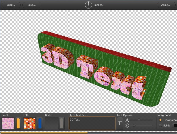 Giveaway of the Day free licensed software daily — 3D Text