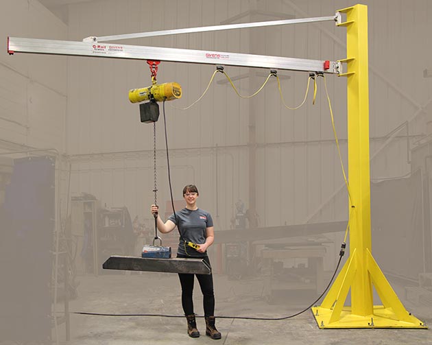 Lightweight Jib Cranes Givens Engineering Inc.