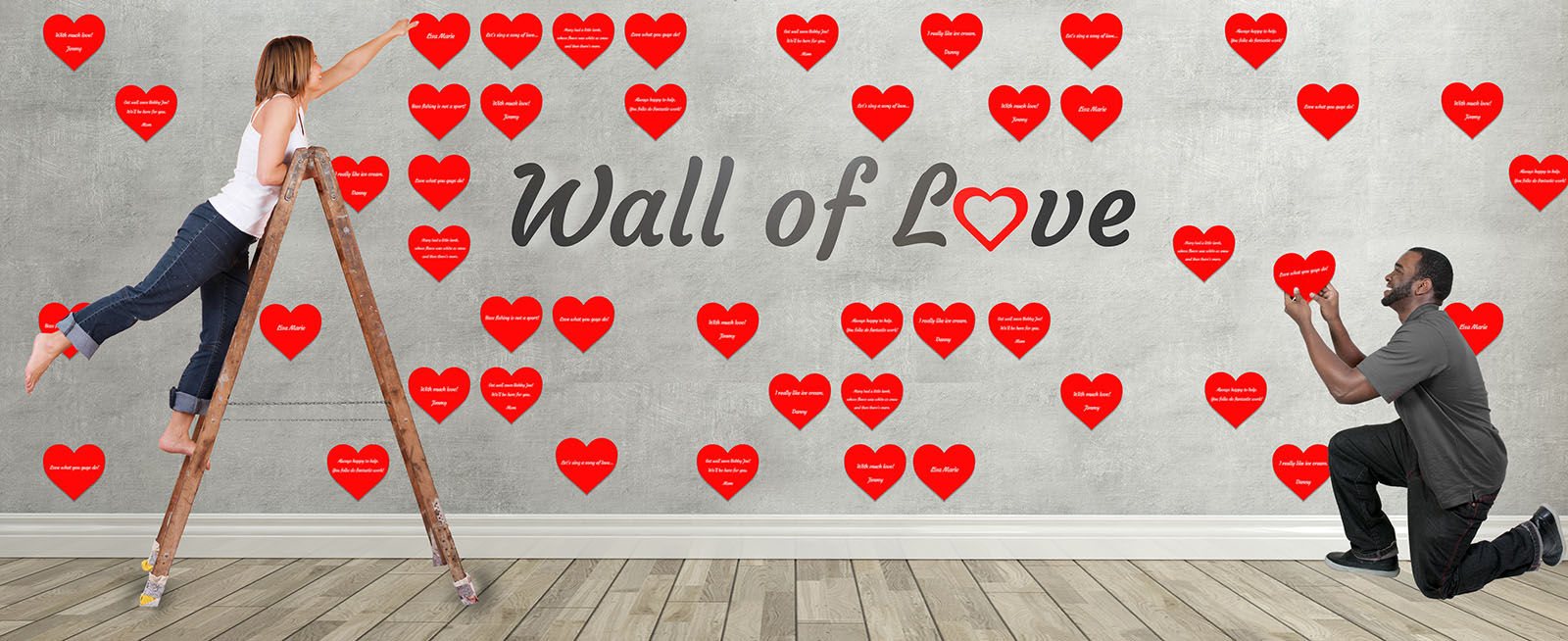 Wall of Love by GivingGrid