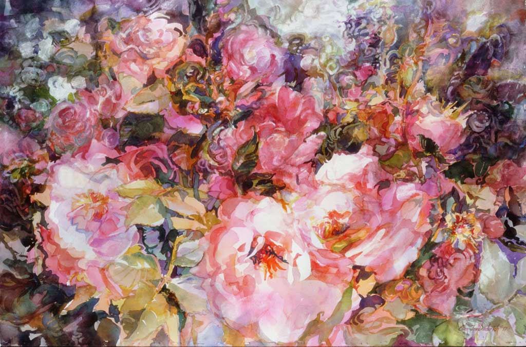 Tapestry of Roses Ellen Jean Diederich Studios