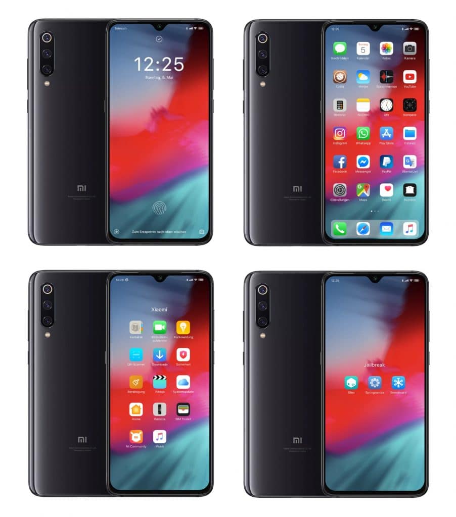 Download Latest JailBreak Edition iOS 12.2 MIUI Theme For