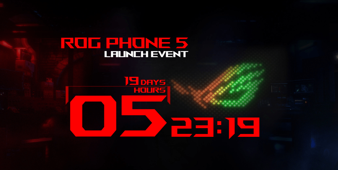 ASUS ROG Phone 5 launch date is March 10 Gizmochina