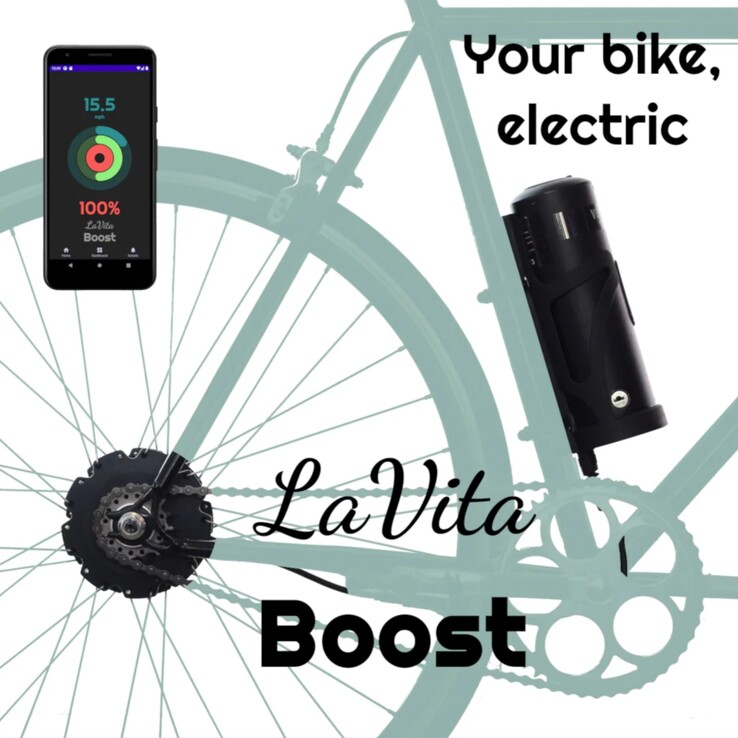 Boost ebike conversion kit with 250W rear wheel motor launched on