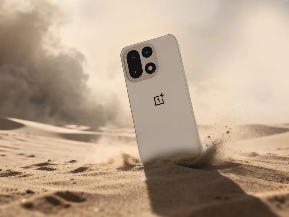 OnePlus 15 in Sand Storm Brings a Desert-Inspired Look & Ceramic-Like Feel OnePlus 15 in Sand Storm Brings a Desert-Inspired Look & Ceramic-Like Feel