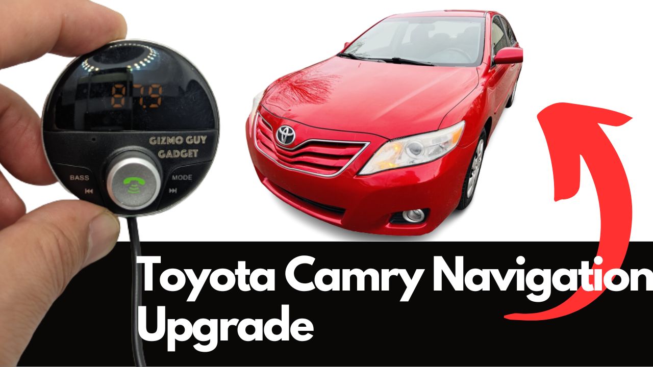 Toyota Camry Navigation Upgrade And Add Bluetooth And Waze