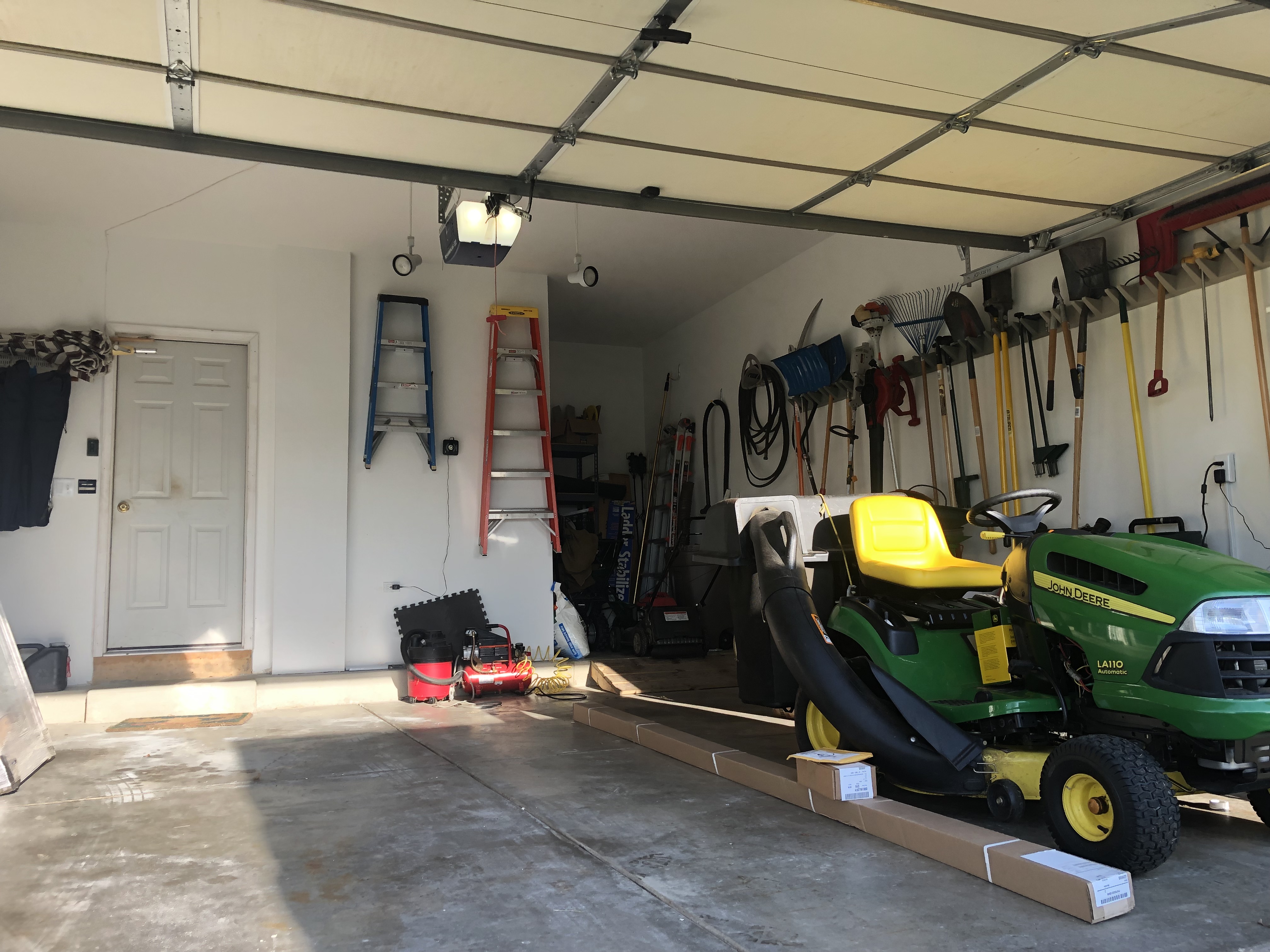A Clean And Organized Garage. Gizmo Exteriors Repair, Installations