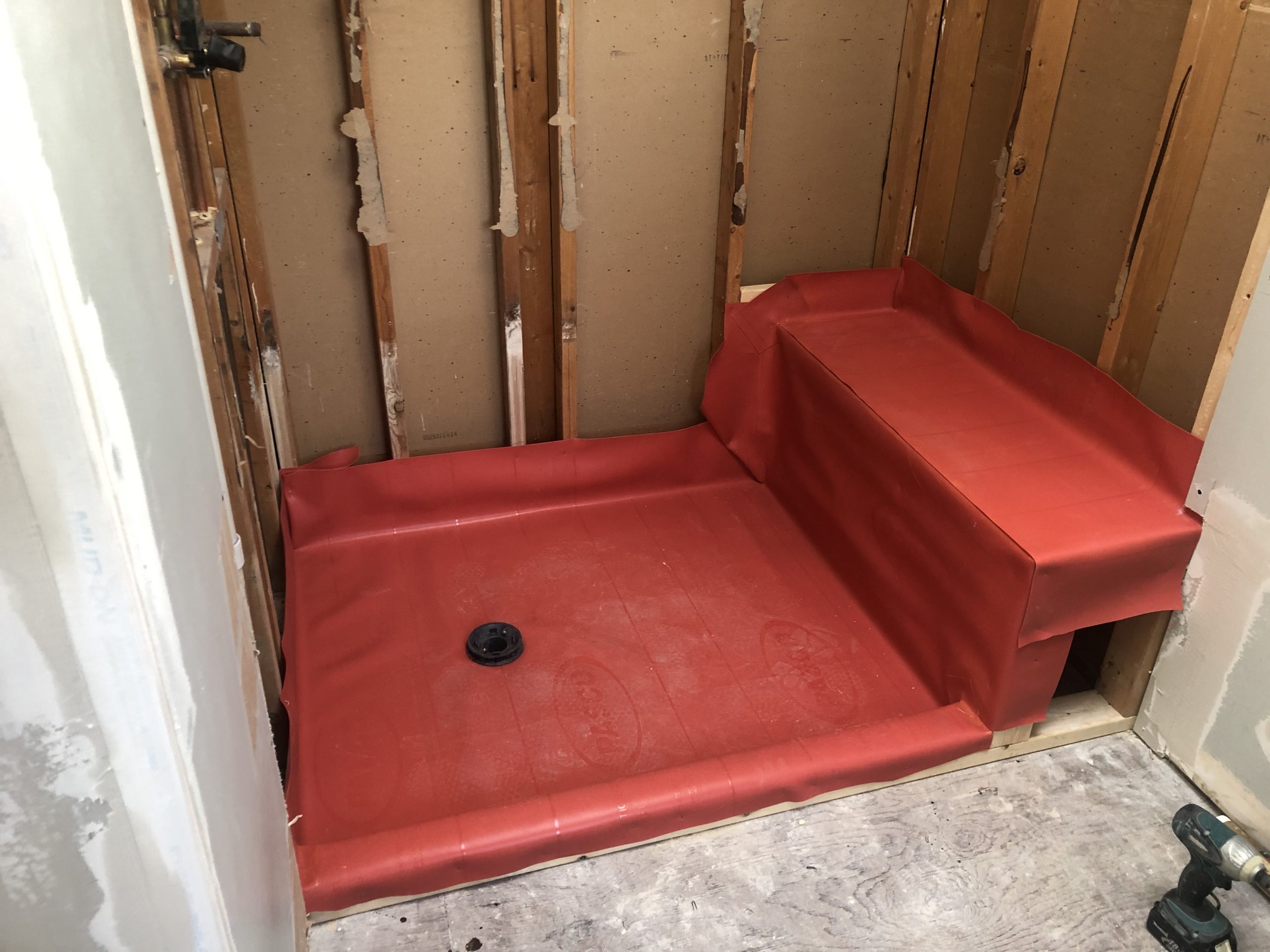 shower bench installation Gizmo Exteriors Repair, Installations