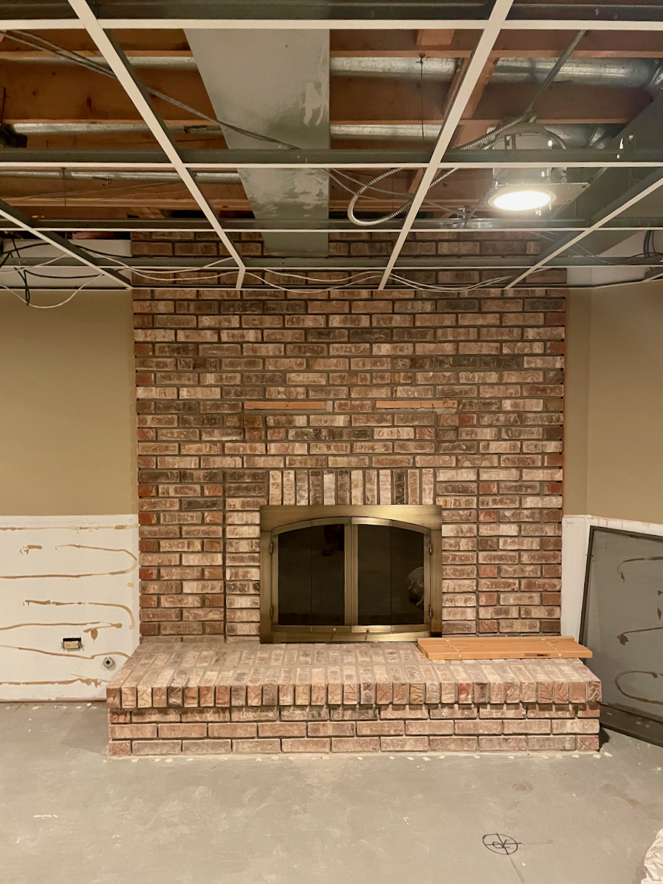 Removing A Mantel From A Brick Fireplace Gizmo Exteriors Repair