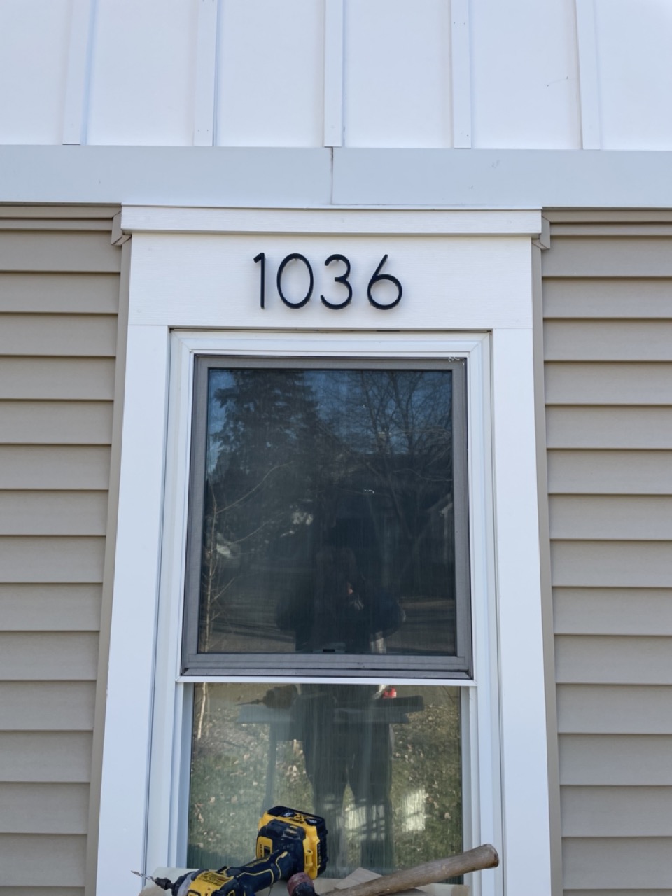 Mounting Address Numbers On A House Gizmo Exteriors Repair