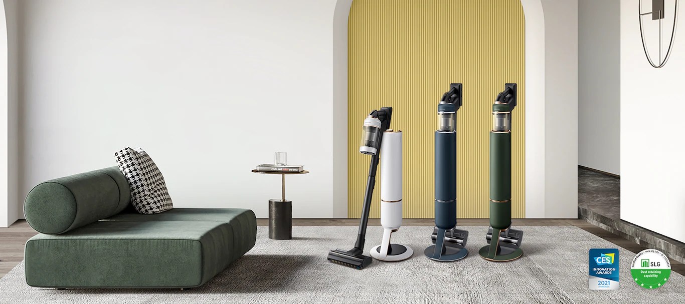 Samsung Bespoke Jet vs Dyson v12 slim complete comparativa para saber