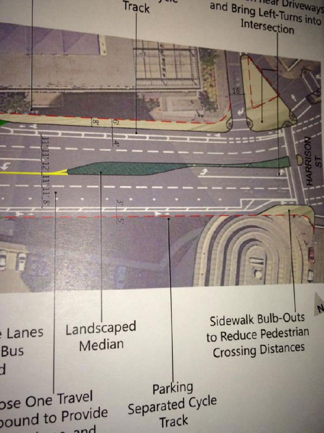 Oakland proposes parkingprotected bike lanes on 20th street GJEL