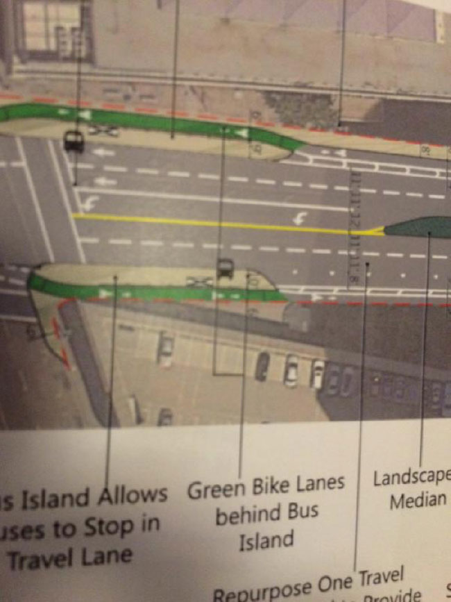 Oakland proposes parkingprotected bike lanes on 20th street GJEL