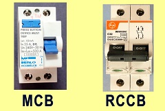 Difference Between MCB, MCCB, ELCB And RCD Circuit Breakers, 44% OFF