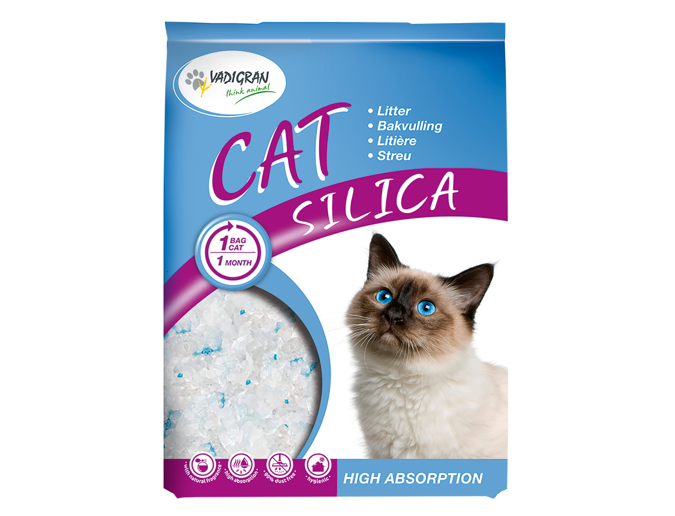 Silica Cat Litter 5L, 16L Glad Enterprises Ltd.