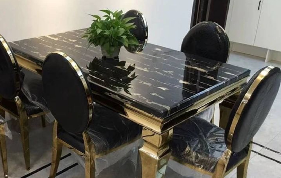 LUXURY MARBLE DINING TABLE Glamz Deco