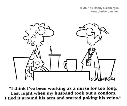 Nurses Randy Glasbergen Glasbergen Cartoon Service