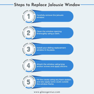 How to Replace Jalousie Windows?