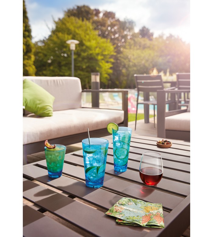 FM403 Cooler Glass 193/4 oz. dishwasher safe SAN BPA free Arcoroc