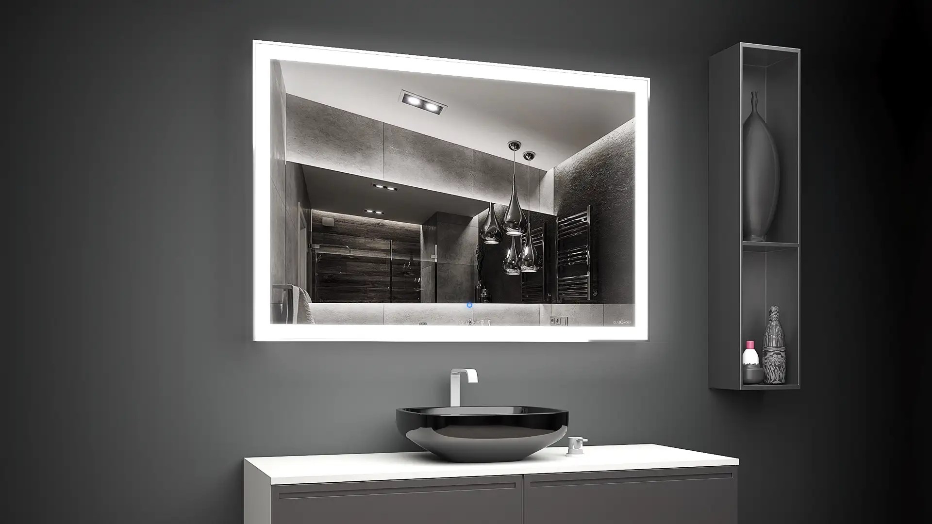 4 benefits of bathroom mirror Glazonoid