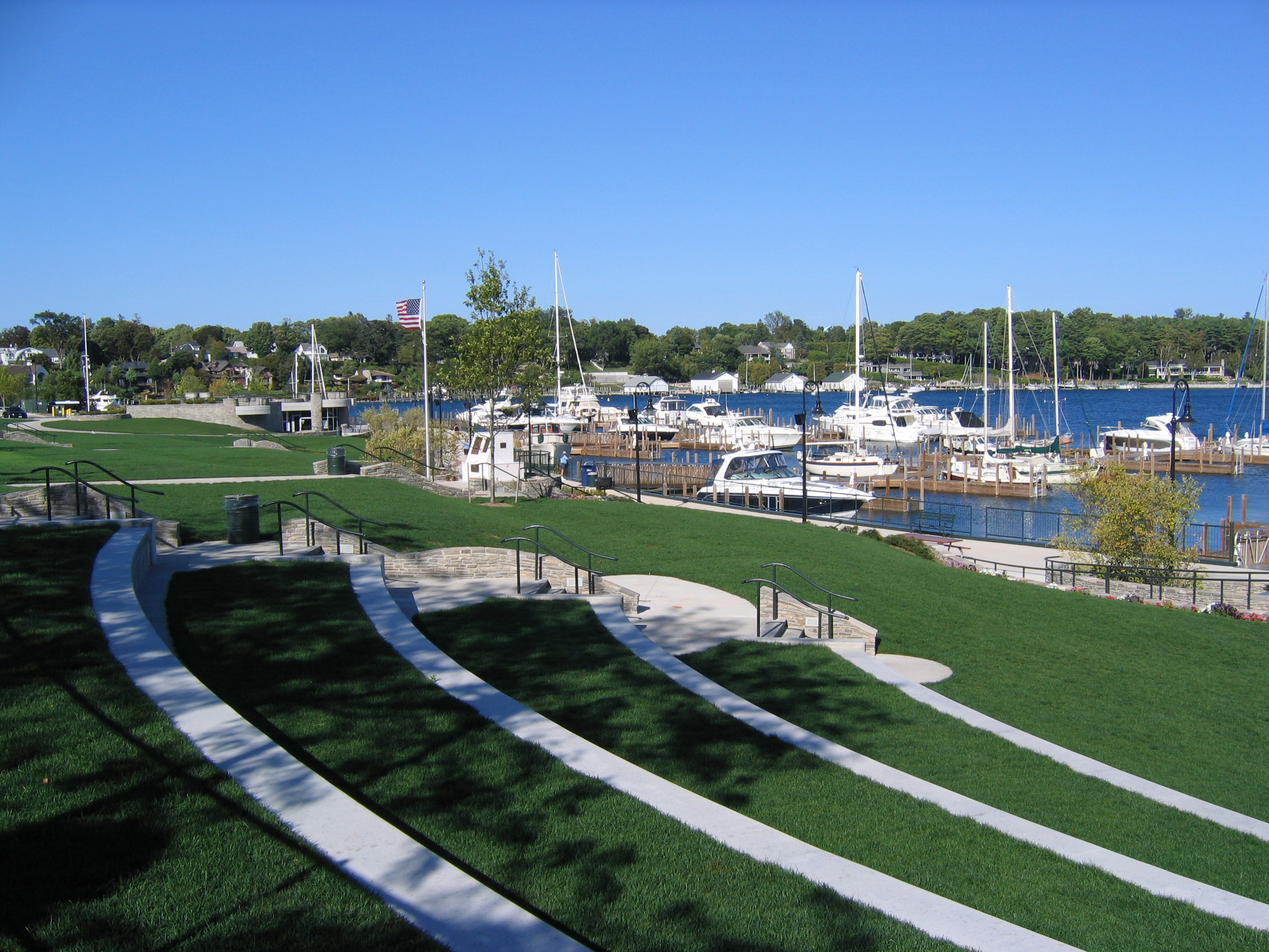 The new Charlevoix marina 2 The Great Lakes Cruising Club