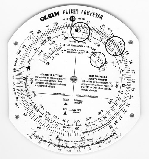 Gleim Aviation Flight Computer Instructions