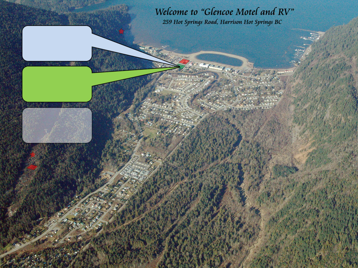 Harrison Hot Springs Hotel, Motel, RV Campground Glencoe