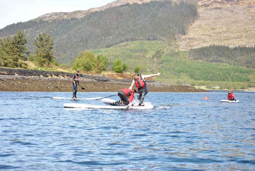 Water Sports in and around Glencoe and Loch Leven, Scotland. Glencoe