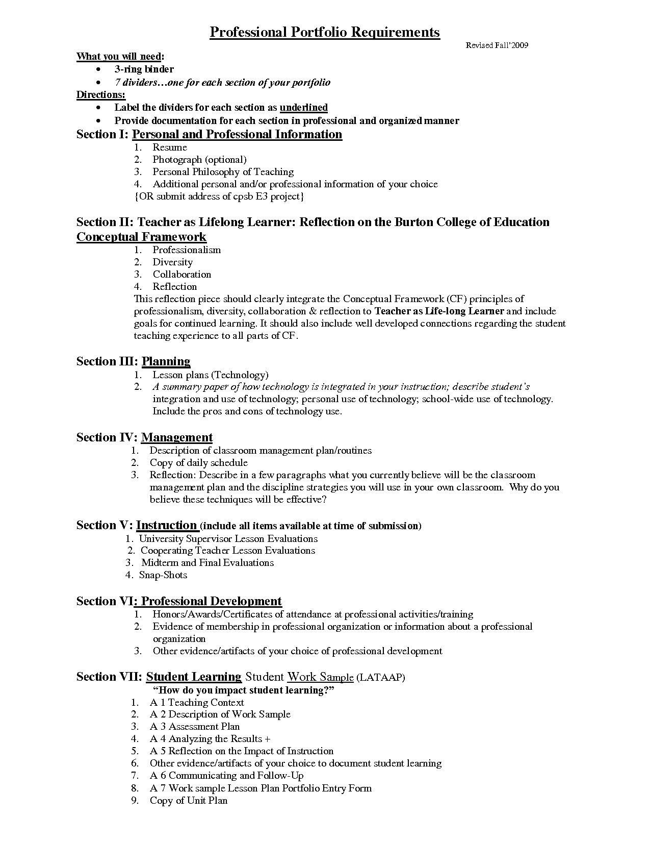 Cda Professional Philosophy Statement Examples Glendale Community
