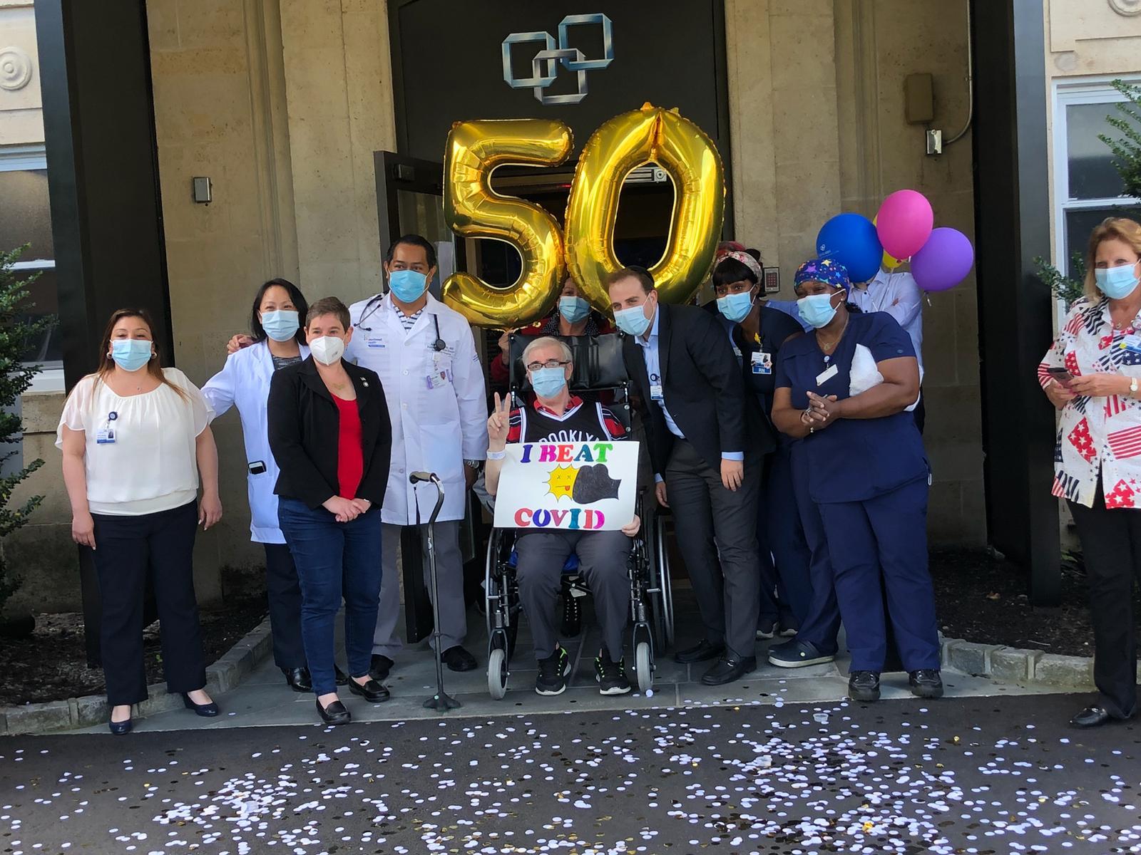 50th Successful COVID19 Recovery at Glengariff Glengariff Rehabilitation and Healthcare Center