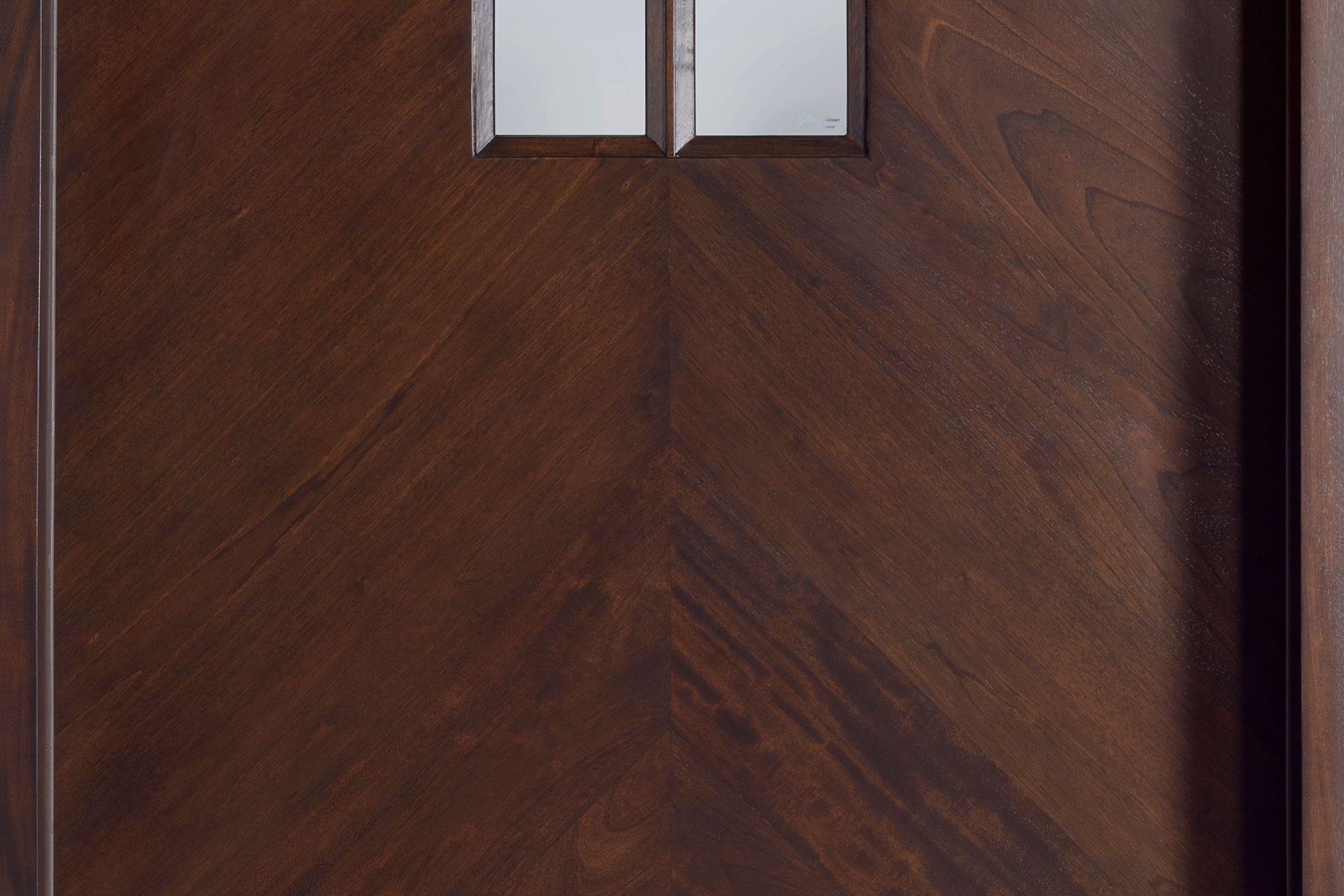 DB558_CST_MahoganyWalnut Classic Wood Entry Doors from Doors for