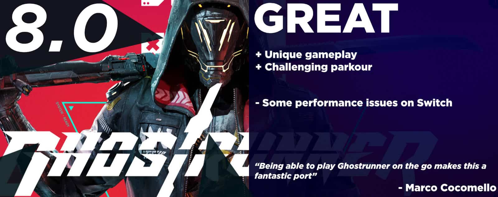 Ghostrunner (Switch) Review