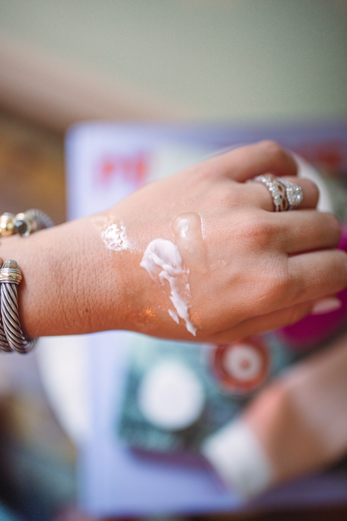 Favorite Pregnancy Lotions Glitter & Gingham