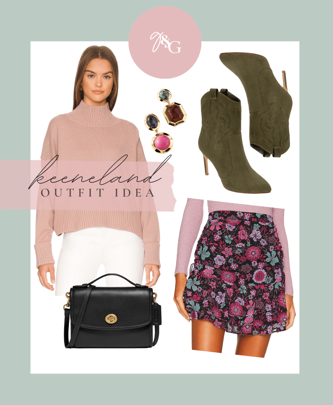 20 Keeneland Outfit Ideas for Fall Glitter & Gingham