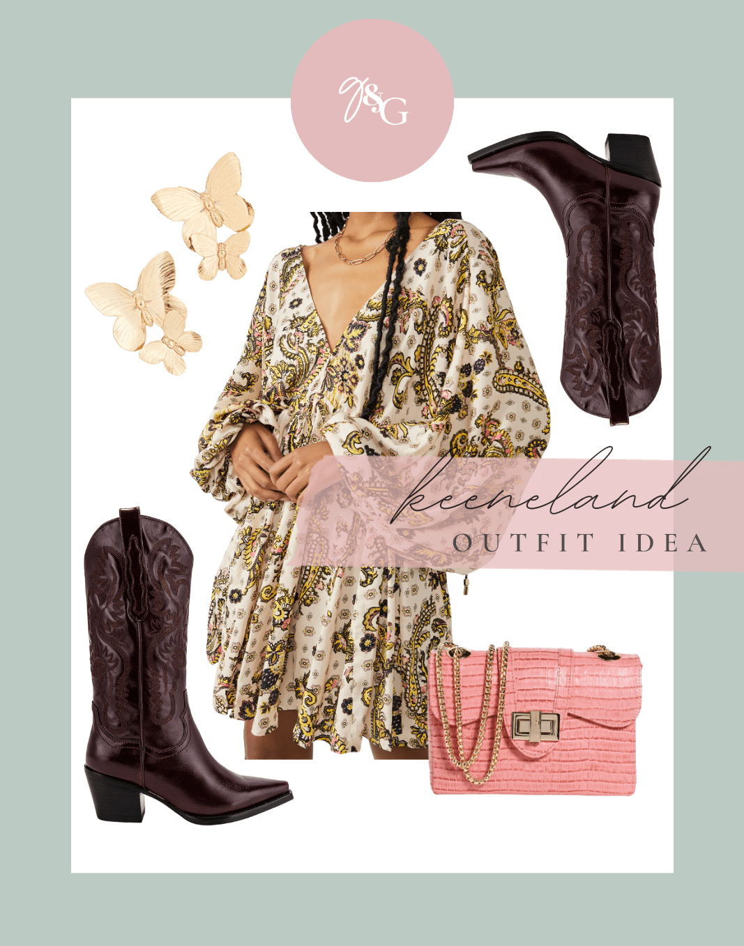 20 Keeneland Outfit Ideas for Fall Glitter & Gingham