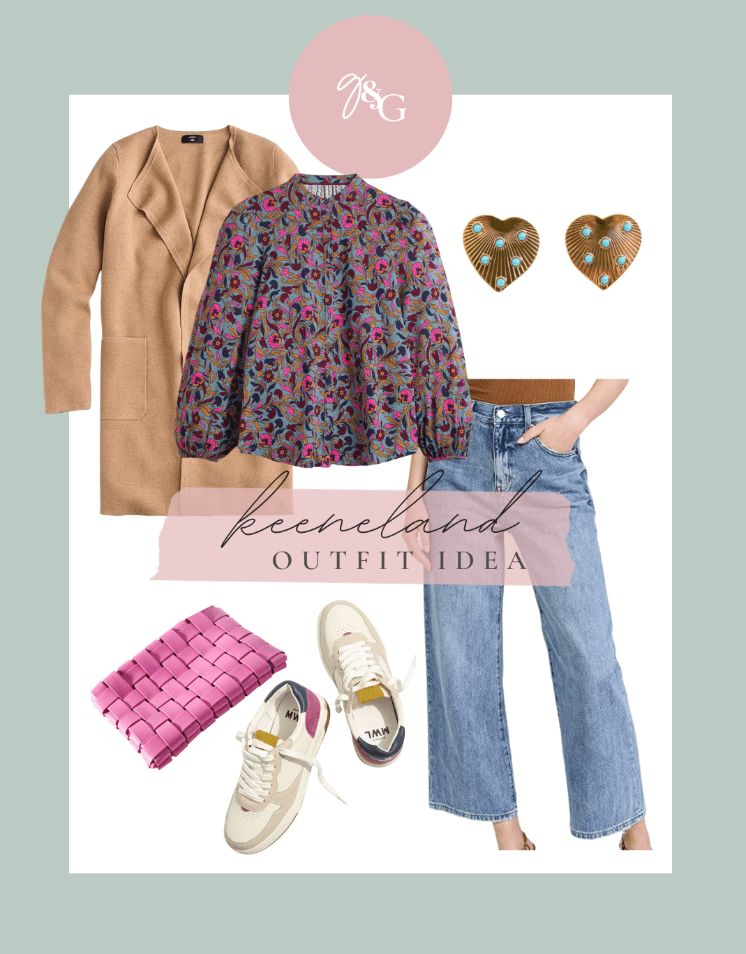 20 Keeneland Outfit Ideas for Fall Glitter & Gingham