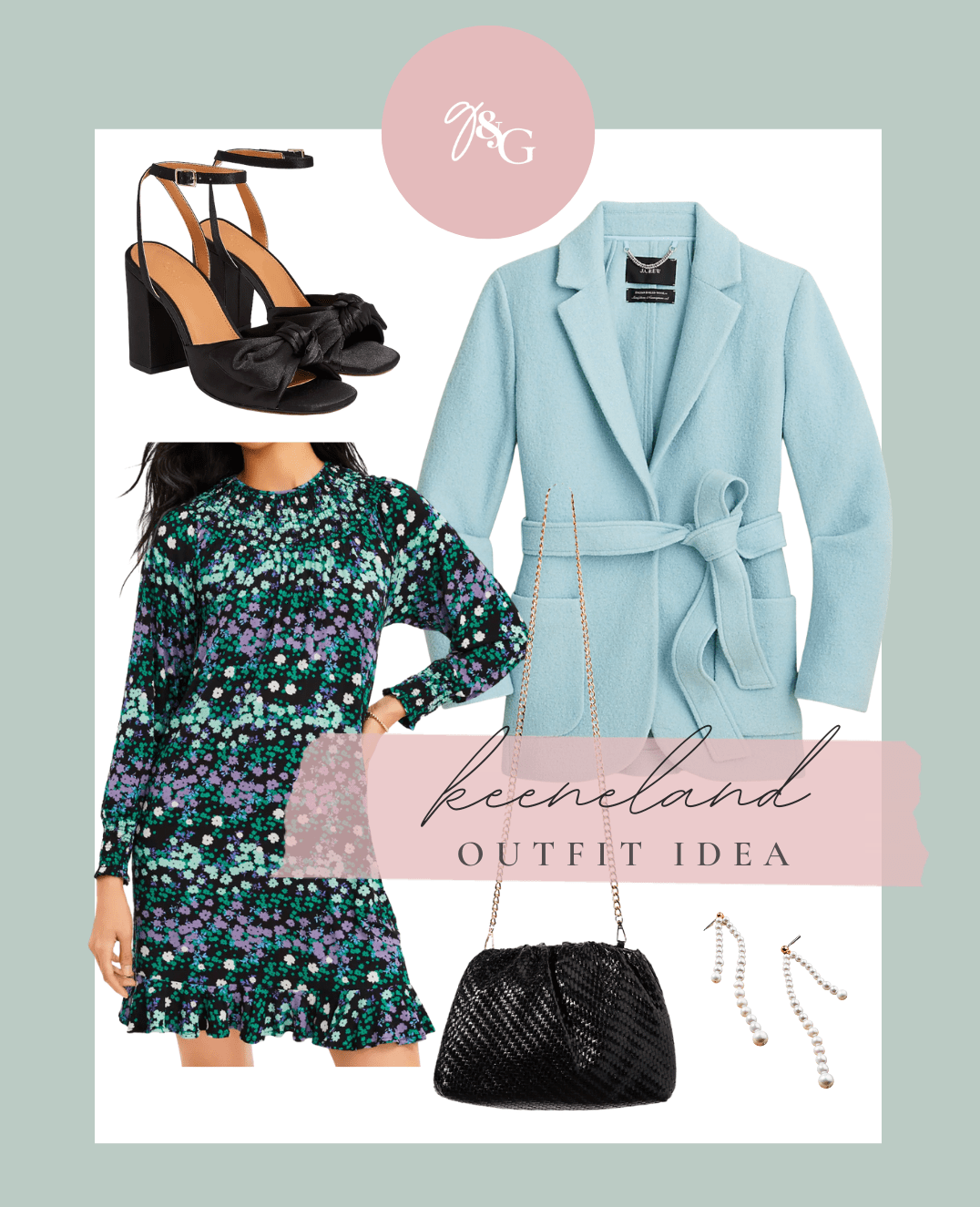 20 Keeneland Outfit Ideas for Fall Glitter & Gingham