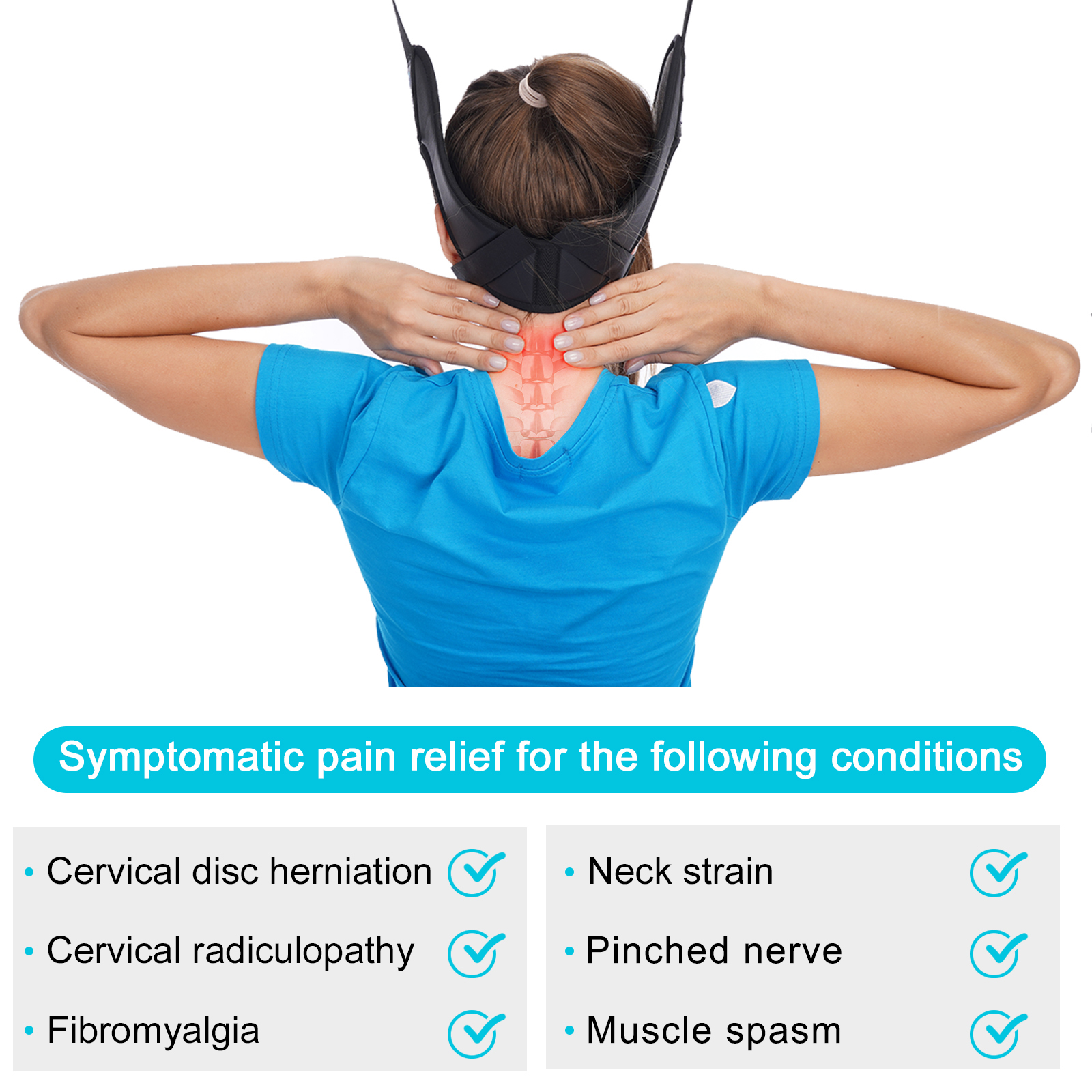 Cervical Neck Traction Device GLITZ