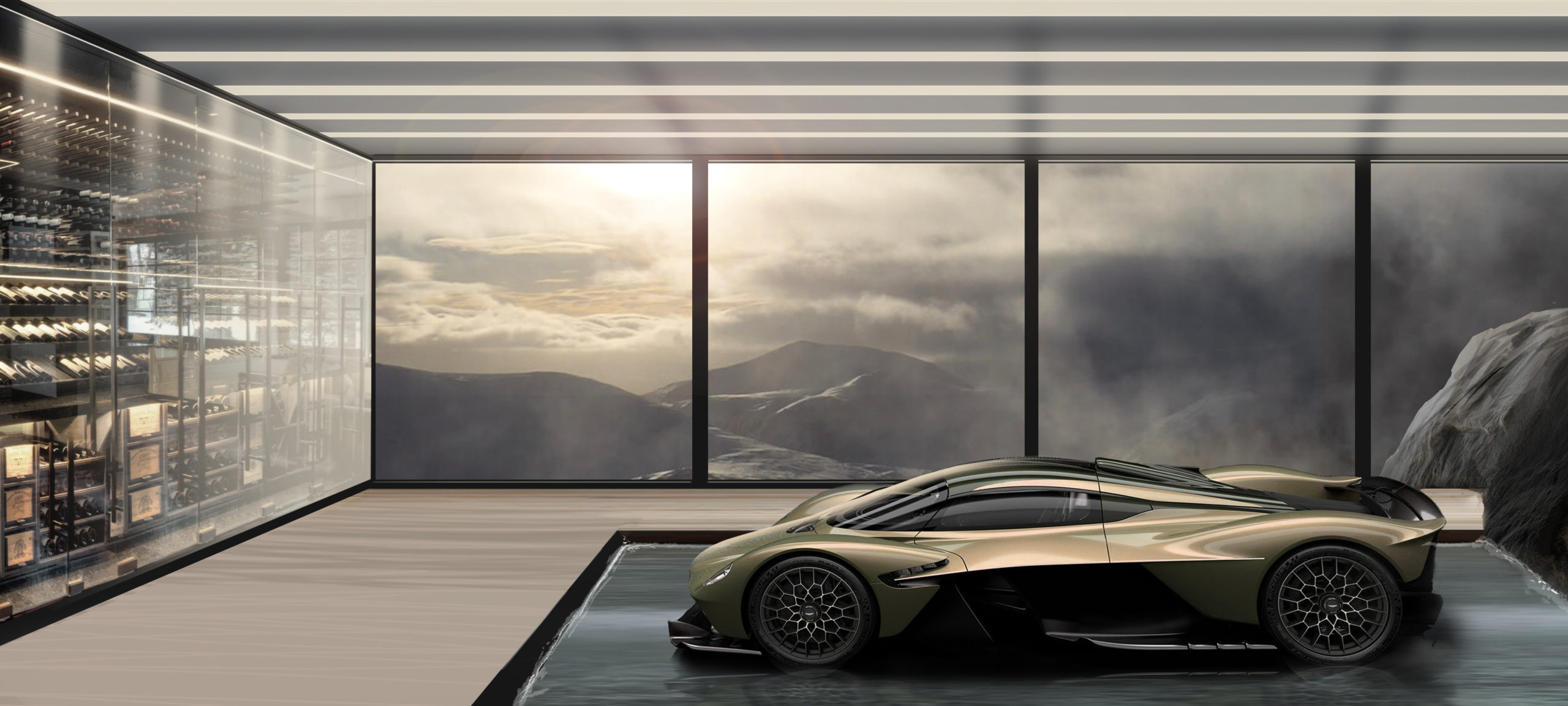 Aston Martin launches architecture service to design a "lair" showcasing your car Global