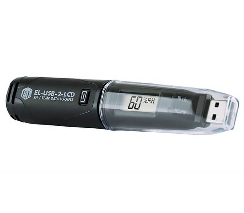 Temperature / Humidity Data Logger w/ USB & Display Gilson Co.