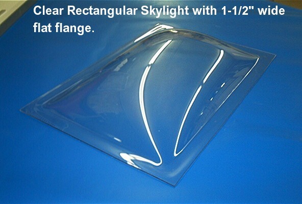 Replacement Skylights, Square, Rectangular & Round.