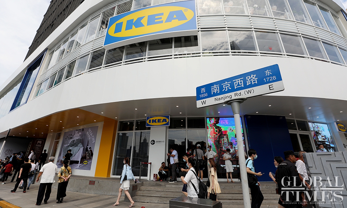 IKEA’s Shanghai Xuhui store reopens with exhibition rooms for China’s