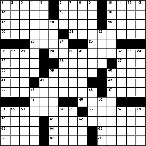 Crossword for teabreak Global Times